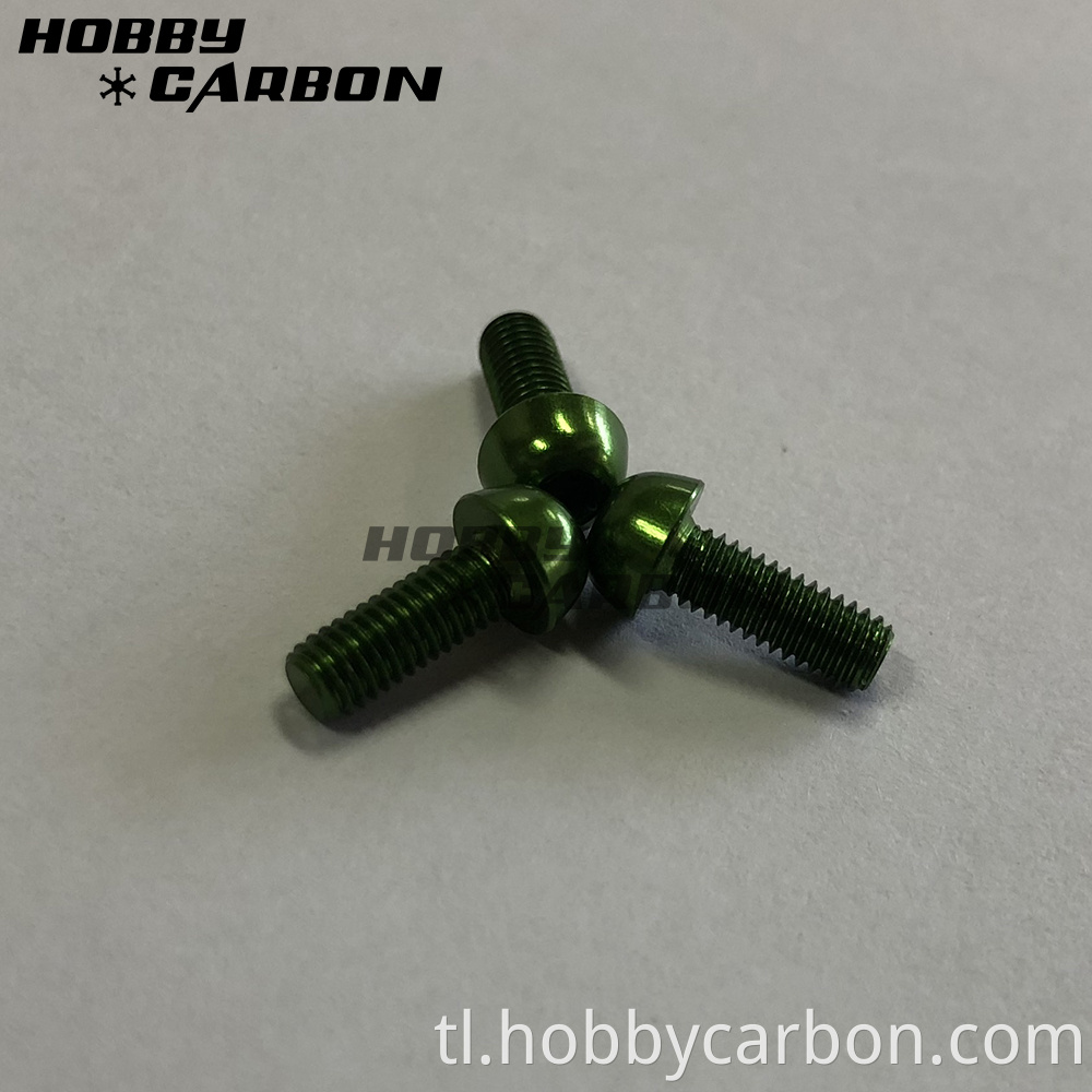 Green Aluminum Screws